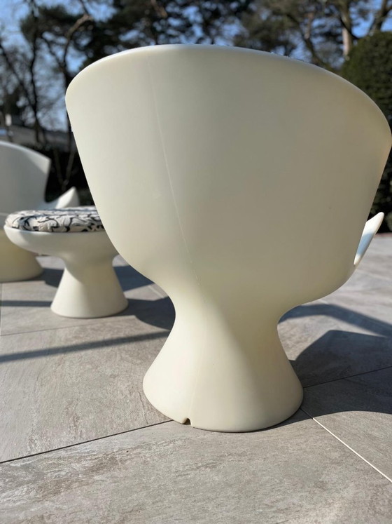 Image 1 of Ensemble complet de fauteuils lounge Karim Rashid Kite pour Label, 2004