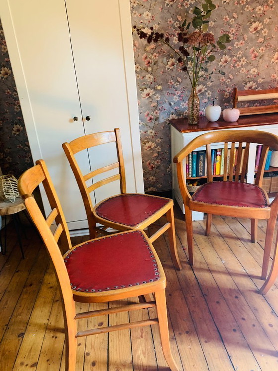 Image 1 of Chaises de cuisine rétro