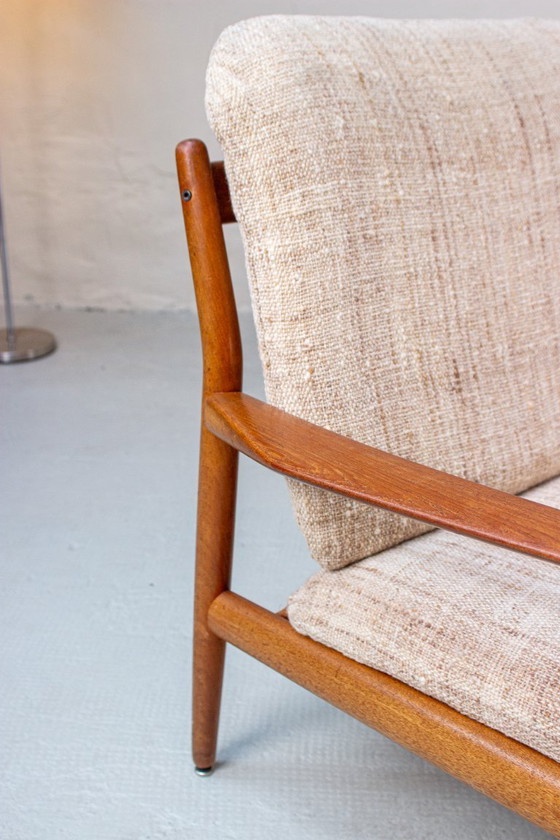 Image 1 of Vintage Teak Sofa Couch Svend Age Eriksen Glostrup Mid Century