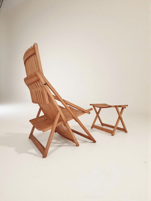 Jean-Claude Duboys - Attitude A1 Sessel + A4 Ottomane, Frankreich 1980