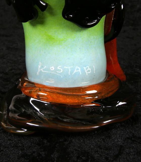Image 1 of Kostabi, Paul - Sculpture made of Murano glass - Unique - Hand-signed