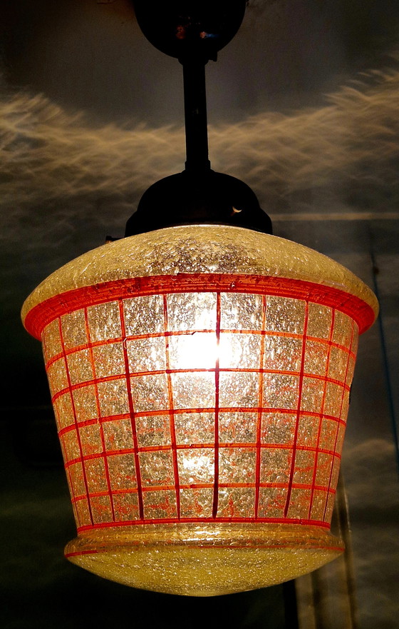 Image 1 of Artdeco - lampada a sospensione - Ca, 1930 - Germania