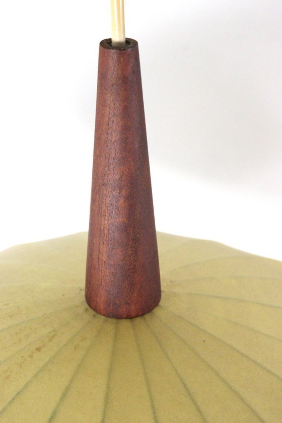 Vintage Cocoon Ufo Hanglamp – Hanglampen, Wood (photo 7 of 15)