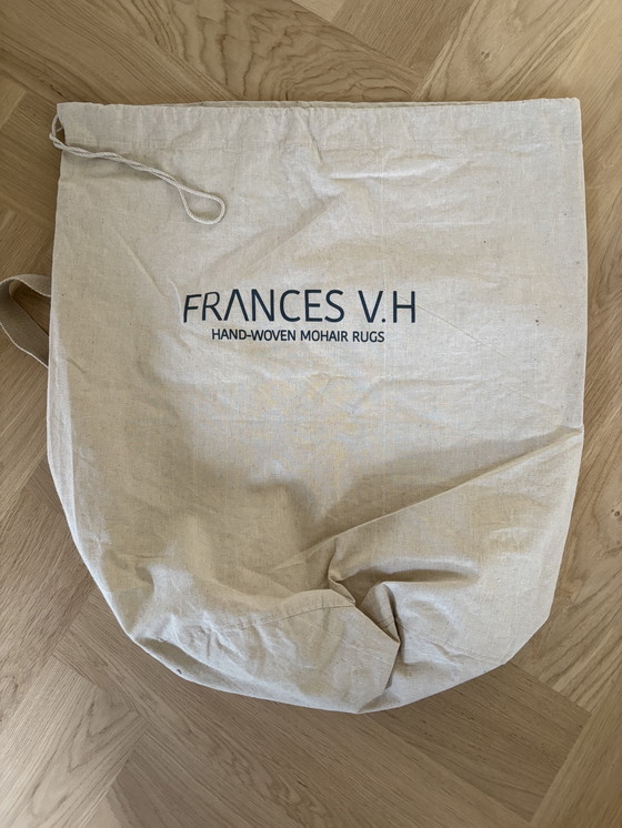 Image 1 of Handgewebter Mohairteppich Frances V.H.