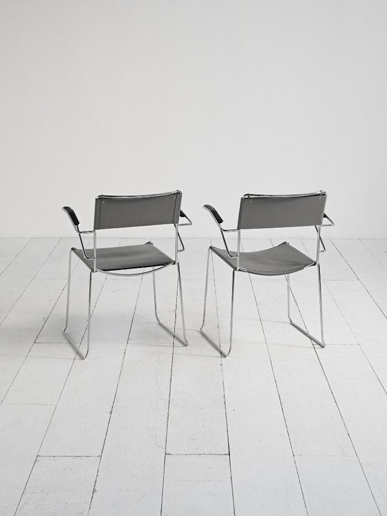 Image 1 of Set mit 4 „Spaghetti“-Stühlen Giandomenico Belotti für Alias