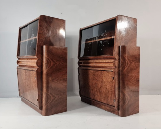 Image 1 of Art Deco kasten, jaren 40