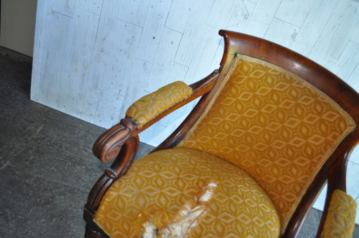Sillón Biedermeier Antiguo
