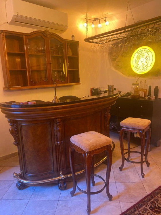 Image 1 of Pulaski Heritage Executive Bar with two chair