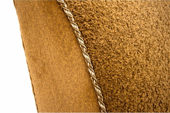 Image 1 of Boucle-Sessel, Entwurf von J. Halabala, Tschechoslowakei, 1930er Jahre.