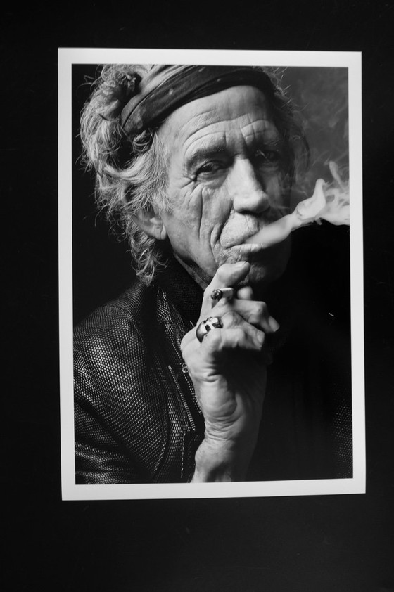 Image 1 of Keith Richard | Schwarzweißfoto