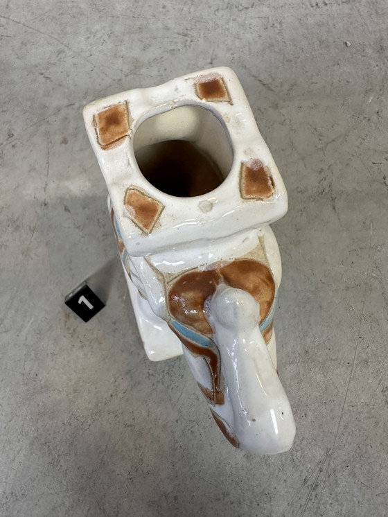 Image 1 of Cendrier vintage à éléphant - céramique