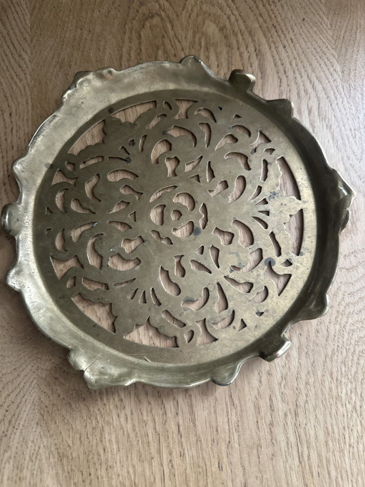 Dessous De Plat – tafelaccessoires, Brass (photo 2 of 5)