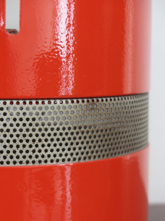 Mezzo Oracle Table lamp by Gae Aulenti for Artemide, Italy, 1969, Red (photo 10 of 14)