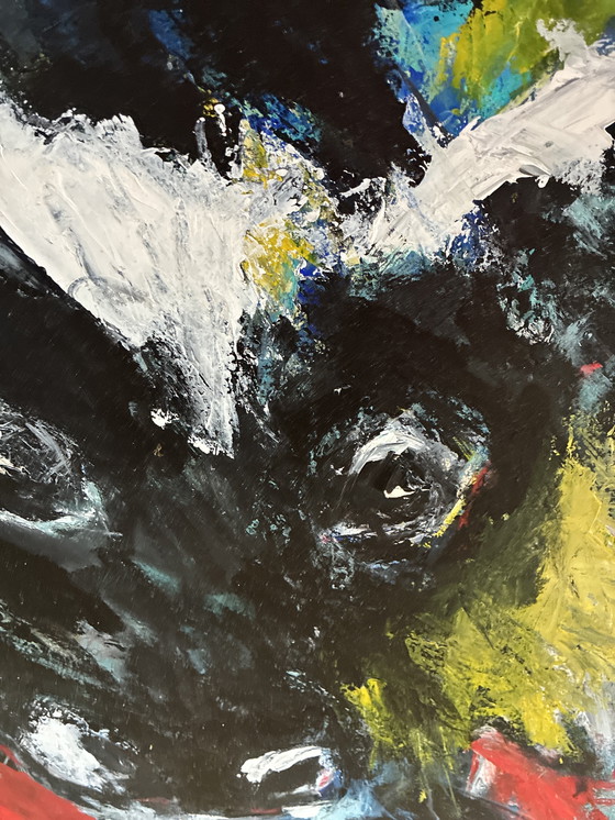 Image 1 of Peinture à l'huile « veau »