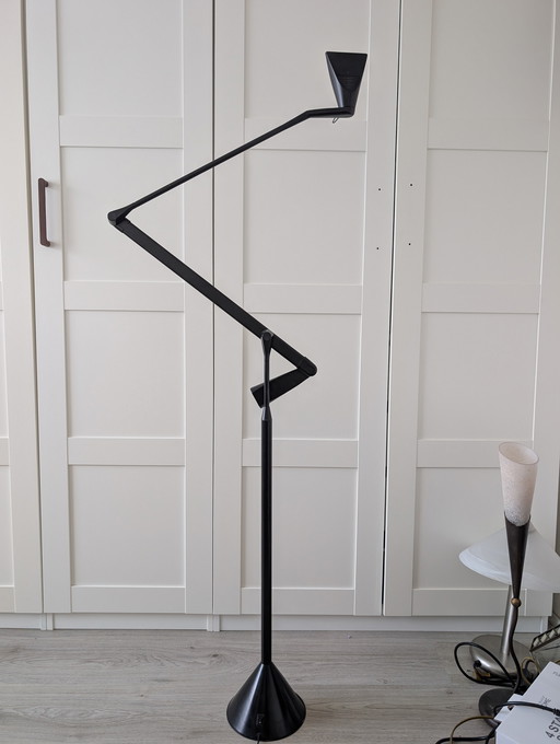 Lumina Zelig Terra XL floor lamp designed by Walter Monici (Italy, 1980s)