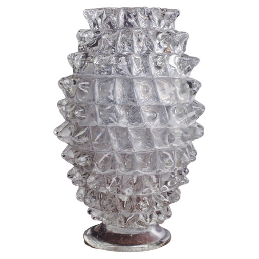 Mid-century Italian Murano glass vase, Barovier&Toso, 1940