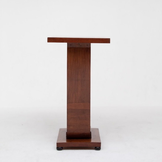 Image 1 of Art Deco Console Table in Walnut