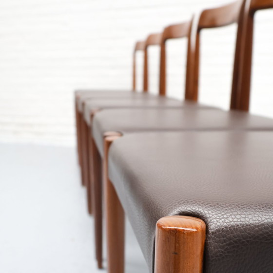 Image 1 of Set di 6 sedie da pranzo Lübke