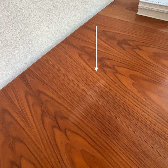 Image 1 of Vintage Deens design eettafel ovaal Skovby