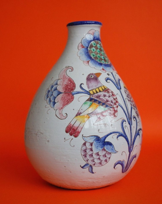 Image 1 of Vase en céramique vintage de Romano Innocenti, Italie, années 1980