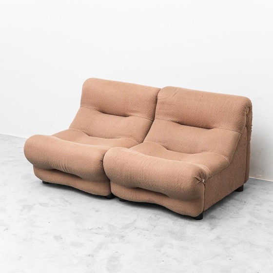 Image 1 of COPPIA DI POLTRONE REZIA DI EMILIO GUARNACCI PER 1P, ANNI '70, VINTAGE, ANTIQUARIATO MODERNO