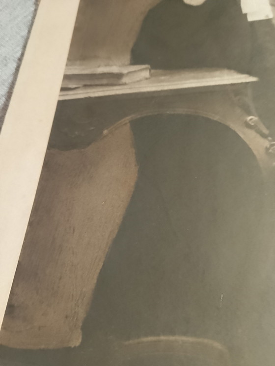 Image 1 of Ancienne photographie 1919 Ferdinand larnaude doyen faculté de droit a Paris studio le garçon paris signé daté 