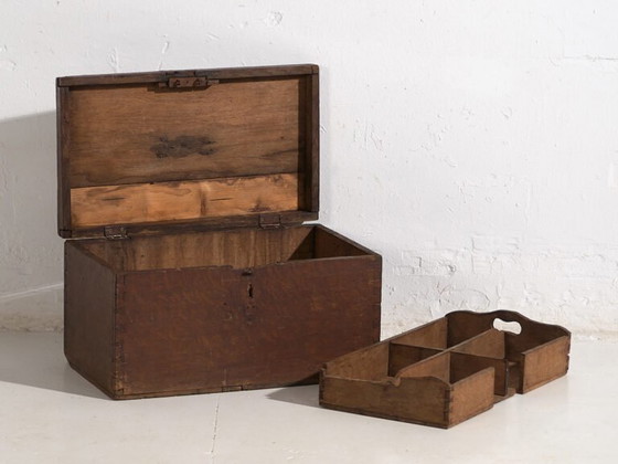 Kleine antike Truhe (ca. 1920) #8 – Kommoden, Rustic (photo 7 of 40)