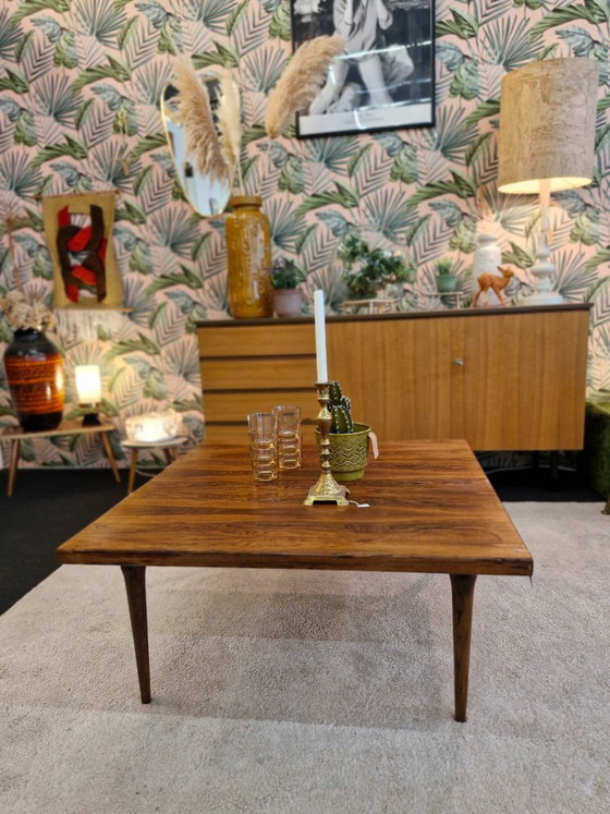 Image 1 of Table basse vintage danoise en palissandre, années 70