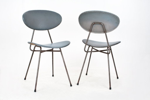 Set of 2 'Staatsmijnen' chairs by Rob Parry & Emile Truijen, The Netherlands 1955