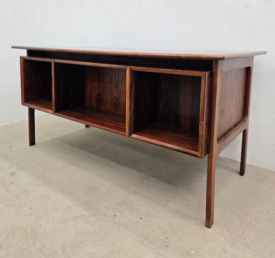 Image 1 of Rio rosewood desk by Erik Brouer for Brouer Møbelfabrik
