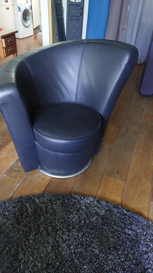 2x Bretz rotary armchair