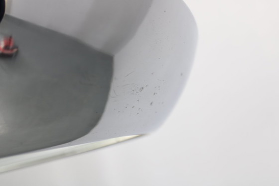 Image 1 of 1930 Bauhaus / Functionalistische Verchroomde Kroonluchter "UFO" van Josef Hurka voor Napako, Tsjecho-Slowakije