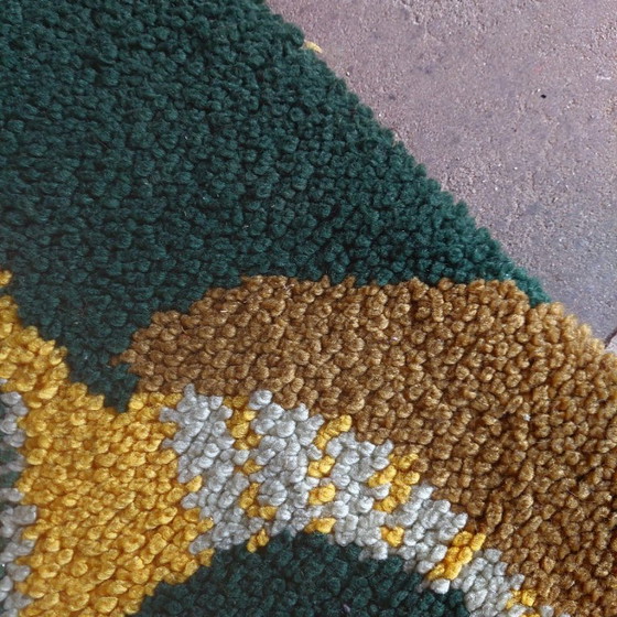 Image 1 of Tappeto Rya vintage in stile spaziale