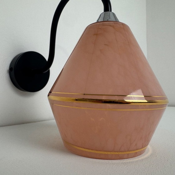 Image 1 of COPPIA DI APPLIQUE VINTAGE A COLLO DI CIGNO