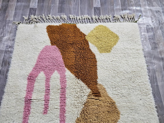 Tappeto berbero fatto a mano in pura lana 2.5x1.5 m – Tappeti, Wool (photo 10 of 11)