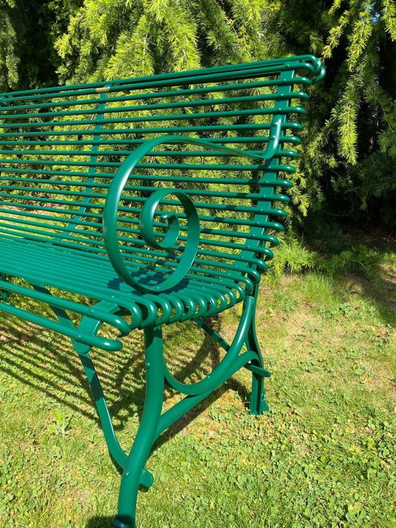 Image 1 of Banquette 2 places Arras - Vert foncé