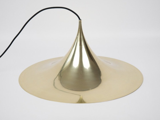 Image 1 of Danish vintage Semi pendant lamp by Bonderup and Thorup, Fog og Morup, 1968