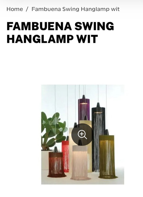 Image 1 of Fambuena Pendelleuchte mit Schwingfunktion