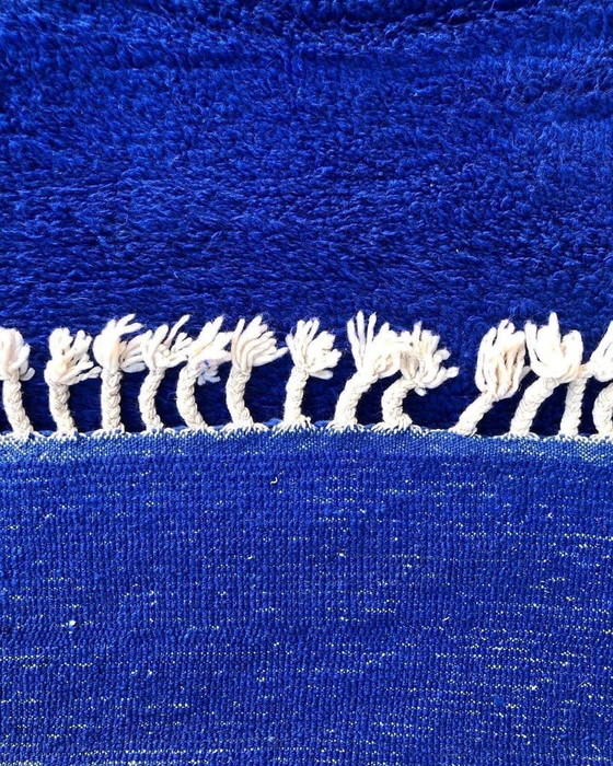 Authentiek tapijt van puur wol, traditioneel Majorelle-blauw, 150/250 cm – Alberto Bazzani (photo 8 of 9)