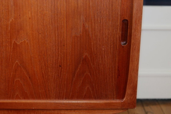 Grande credenza vintage in teak danese 1960 – Roche Bobois, Credenze, Legno (photo 13 of 13)