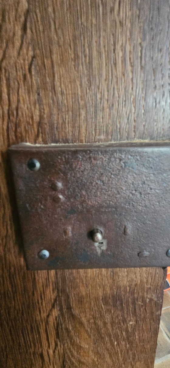 Bellissimo mobile antico in rovere – Mobili contenitori, Metal, Wood (photo 11 of 14)