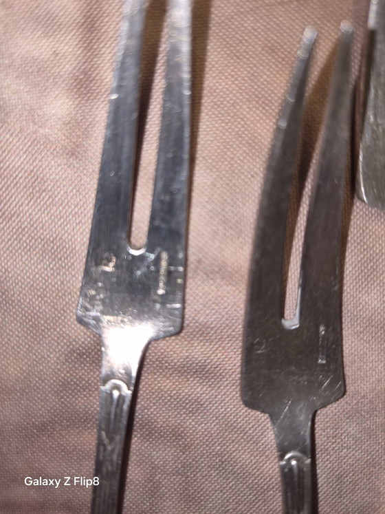Fourchettes à escargots – Couverts, Metal, Silver (photo 3 of 5)
