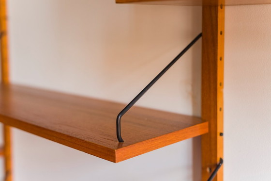 Image 1 of Modulares Wandregalsystem von Poul Cadovius für Cado, 1960er Jahre