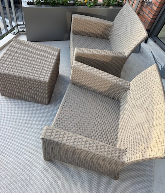 Image 1 of Chaises longues et pouf Royal Botanica