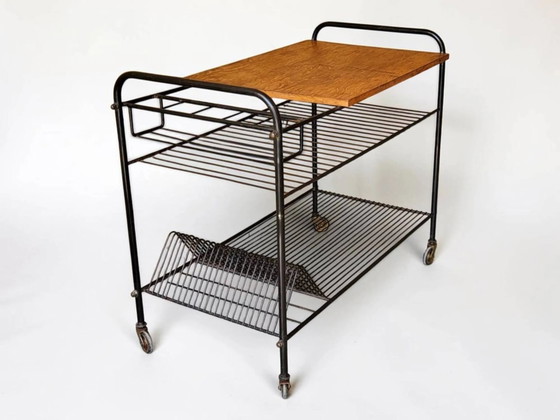 Postre / Gama de Vinilos – Carritos de bar, Wood, Metal, Vintage (photo 3 of 9)