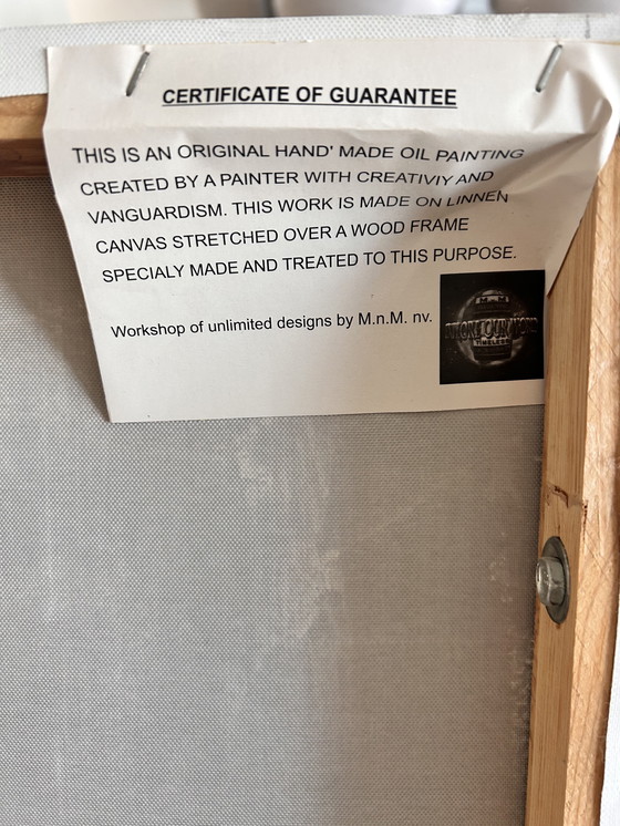 Image 1 of Modernes Triptychon auf Leinen