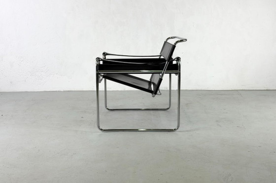 Wassily Fauteuil van Marcel Breuer voor Gavina - 1960 – Chrome, Leather (photo 5 of 10)