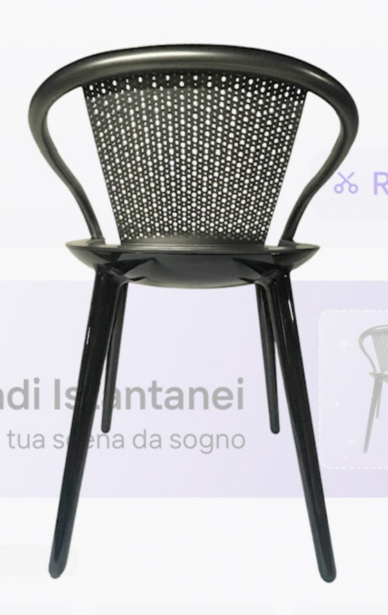 Image 1 of CYBORG DAISY FAUTEUIL, ZWART, MAGIS