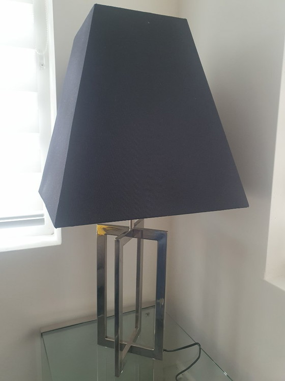 2 Large Table Lamps – van de Heg, Textile (photo 5 of 6)