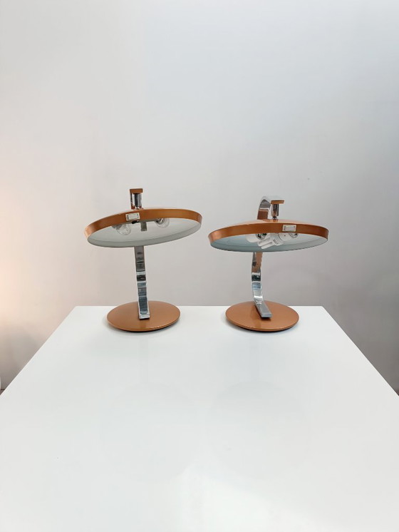 Image 1 of 520c lamps by LP Oliva for Fase, 1970s